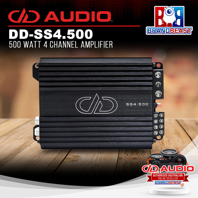 DD Audio DD-SS4.500 500 Watt 4 Channel Amplifier