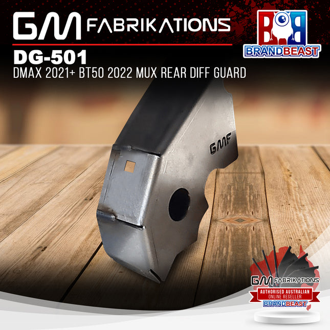 GMF4x4 DG-501 Rear Diff Guard To Suit DMAX/BT-50/MUX 2021+