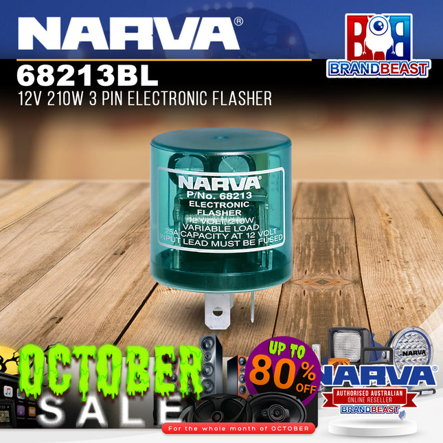 Narva 68213BL 12V 21W 3 Pin Electronic Flasher