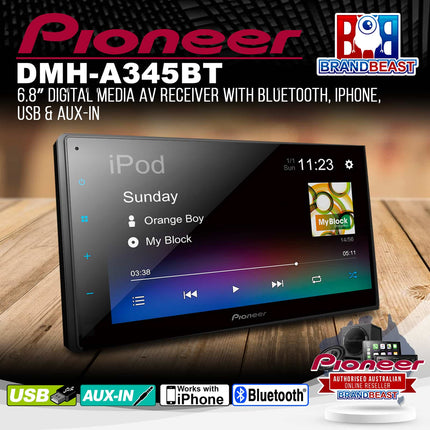 Pioneer DMH-A345BT Digital Media Player