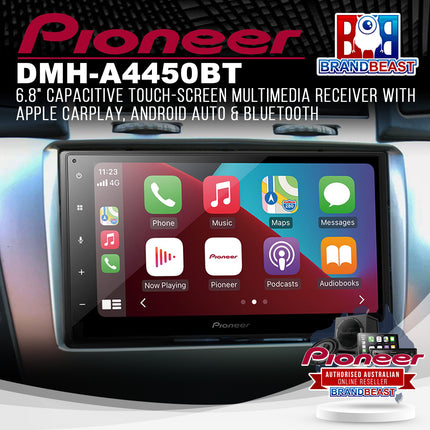 Pioneer DMH-A4450BT Apple CarPlay & Android™ Auto Head Unit