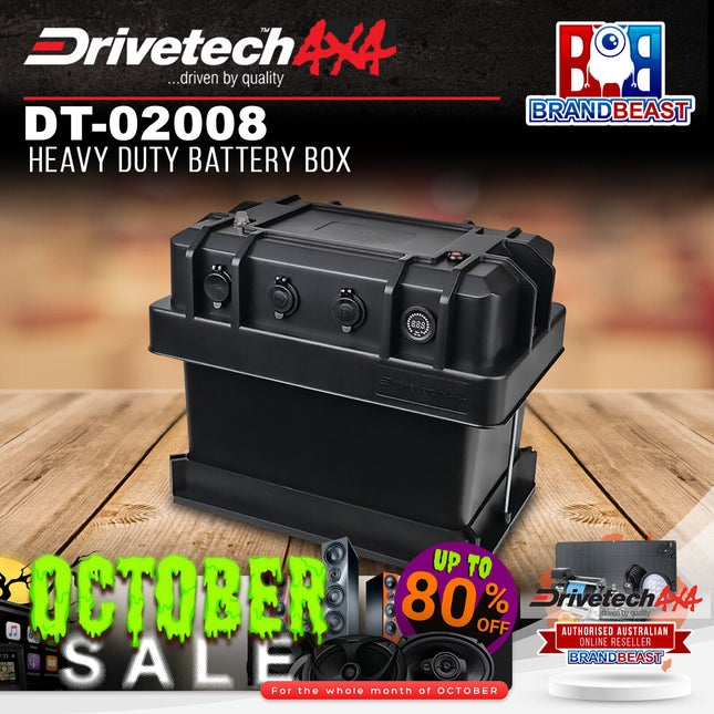 Drivetech4X4 DT-02008 Heavy Duty Battery Box