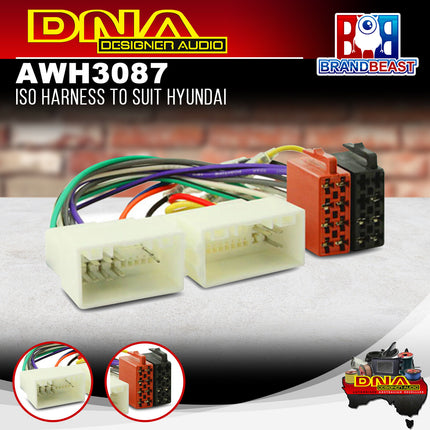 DNA AWH3087 ISO Harness to Suit Hyundai
