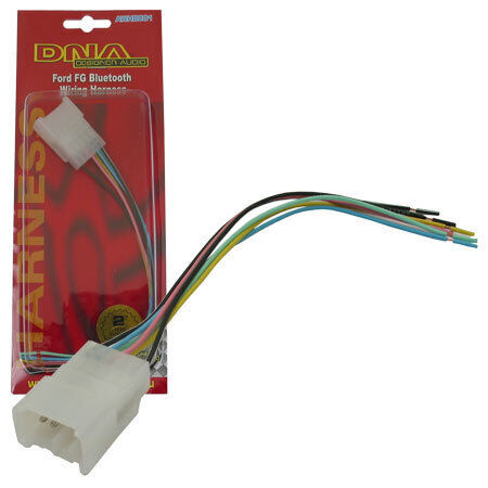 DNA AWH8001 Bare Wire Harness Suits FG Ford Bluetooth