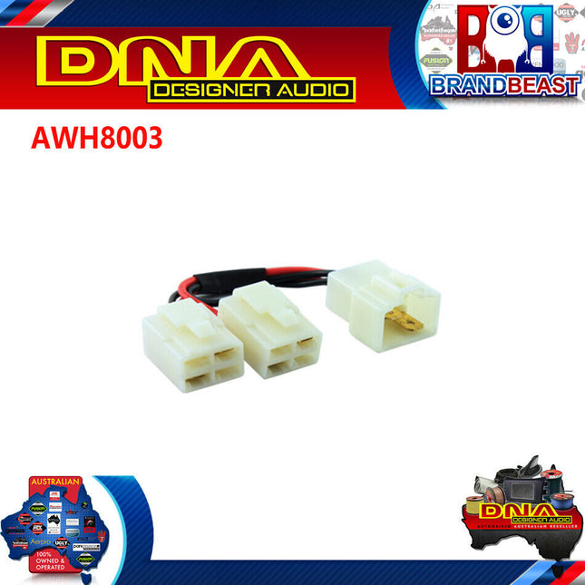 DNA AWH8003 Y Split Power Lead Suits Ford