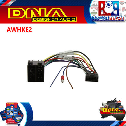 DNA AWHKE2 ISO Harness to Suit Kenwood 16 Pin