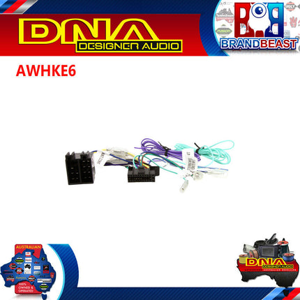 DNA AWHKE6 ISO Harness to Suit Kenwood