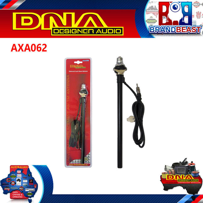 DNA AXA062 Universal Lockdown AM/FM Antenna