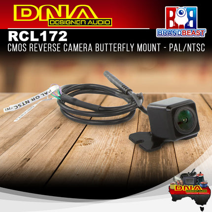 DNA RCL172 CMOS Reverse Camera Butterfly Mount - PAL/NTSC