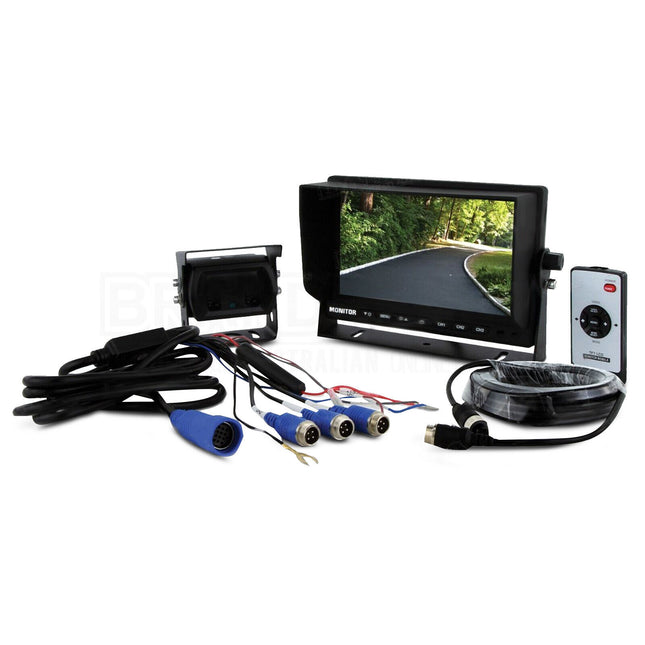 DNA RV70PK-AHD 7&quot; Analog High Definition LCD Rearview Screen &amp; CMOS Camera Pack