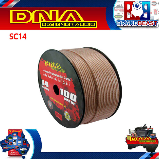 DNA SC14 14 Gauge Speaker Cable - 100 Metres