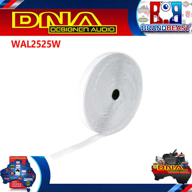 DNA WAL2525W 25mm x 25m Roll Adhesive Loop