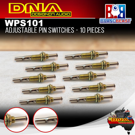 DNA WPS101 Adjustable Pin Switches - 10 Pieces