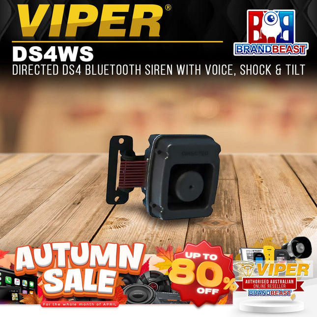 Viper DS4WS Directed DS4 Bluetooth Siren with Voice, Shock & Tilt