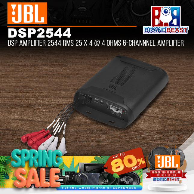 JBL DSP2544 DSP AMPLIFIER 2544 RMS 25 X 4 @ 4 Ohms 6-Channnel Amplifier