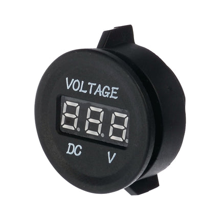 Drivetech 4x4 DT-06104 12/24V Round Voltmeter