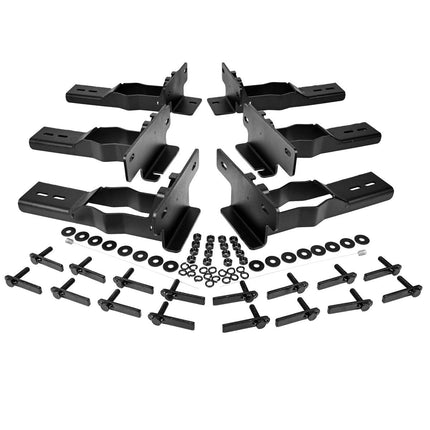 Drivetech 4x4 DT-SSTEP002 Side Step Fitting Kit - Vehicle-Specific Chassis Mounting Brackets for Toyota HiLux N80 8th Generation to 08/2020