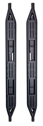 Drivetech 4x4 DT-SSTEPV01 Multi Fit Side Steps - Heavy-Duty 51mm Steel Tube Side Steps with 3mm Aluminium Non-Slip Foot Grates for Dual Cab Utes