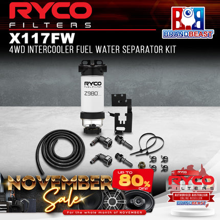 Ryco X117FW 4WD Fuel Water Separator Kit