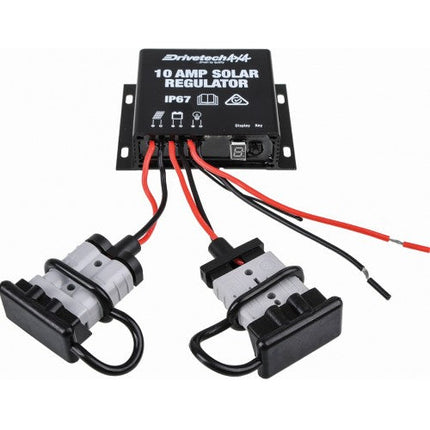 Drivetech 4x4 DTSR10 10A PWM Solar Regulator – Waterproof 12V/24V