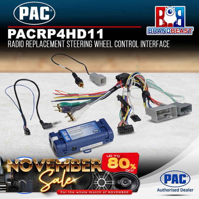 PAC RP4HD11 RadioPRO4 Steering Wheel Control Retention Interface For Honda