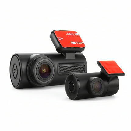 DNA DVR2CH-4K 2 Channel 4K Front &amp; 1080P Rear Dash Camera Kit