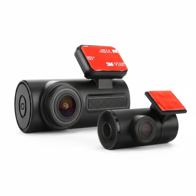 DNA DVR2CH-4K 2 Channel 4K Front &amp; 1080P Rear Dash Camera Kit