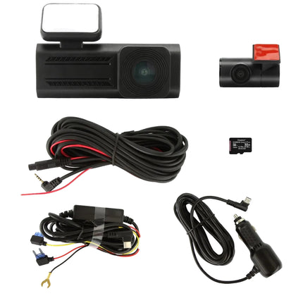 DNA DVR2CHS-4K 4K Ultra HD Front With 1.5-inch IPS Screen + 1080P Rear Dash Cam