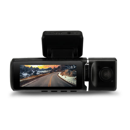 DNA DVR3CHS-4K 3-Channel Dash Cam Featuring 4K Front, 1080p Rear & 1080P Internal Infrared Camera With A 3 inch IPS Screen