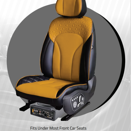 DB Drive DX-AS65 6.5" Powered Subwoofer - Compact 125W RMS Underseat Amplified Subwoofer with Class AB Amplifier, Remote Bass Control, Auto Turn-On, and Dual High/Low Level Inputs