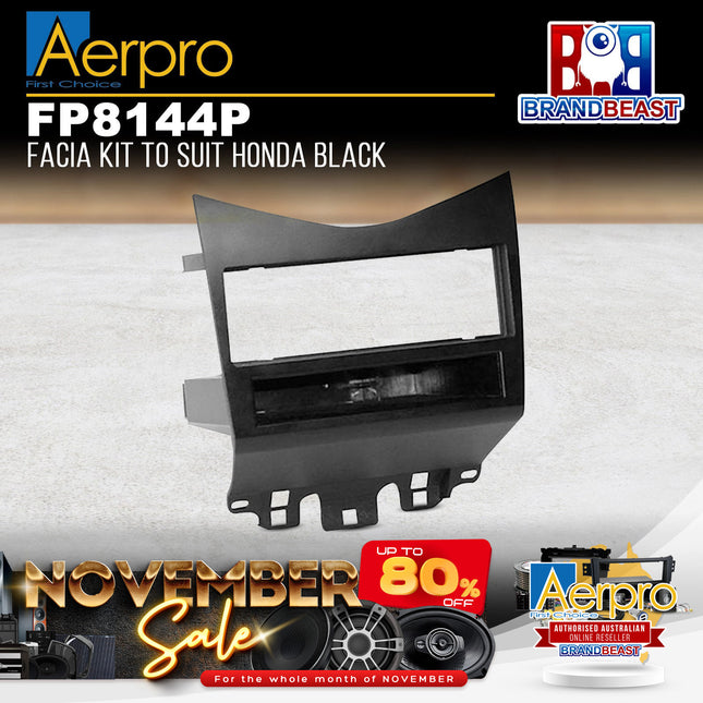 Aerpro FP8144P Facia Kit To Suit Honda Black