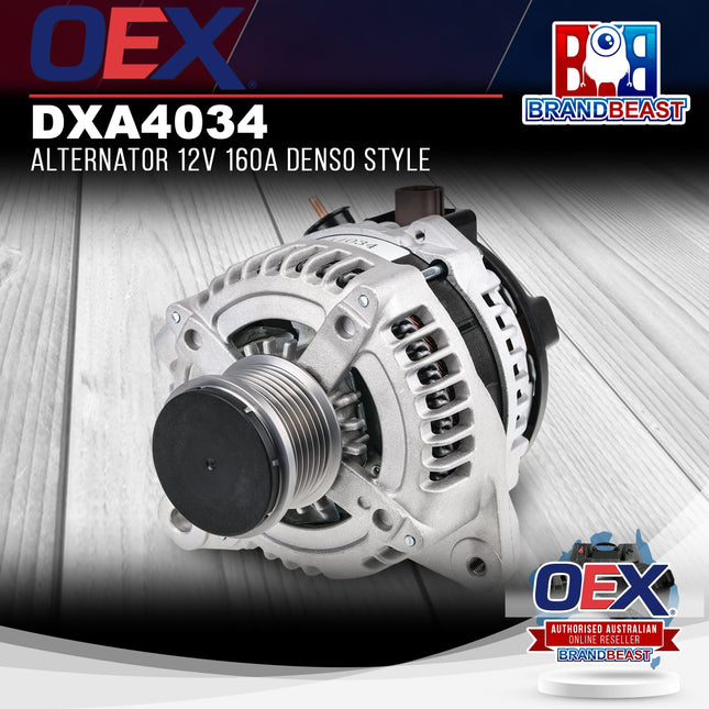 OEX DXA4034 Alternator 12V 160A Denso Style