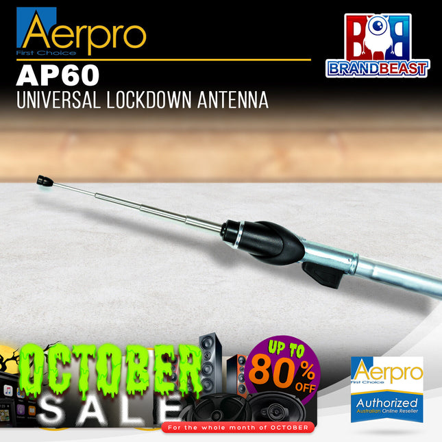 Aerpro AP60 Universal Lockdown Antenna