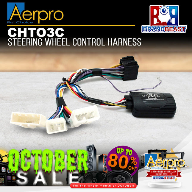 Aerpro CHTO3C Steering Wheel Control Interface Suit Toyota Various Models