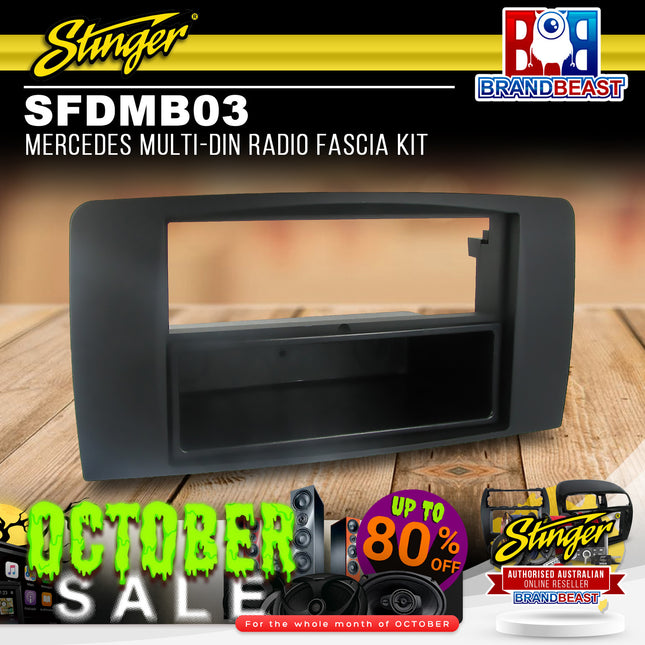 Stinger SFDMB03 Mercedes Multi-DIN Radio Fascia Kit