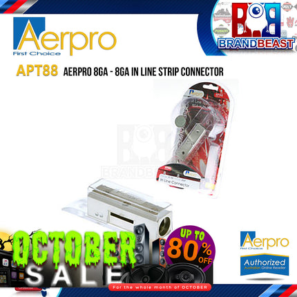 Aerpro APT88 8GA to 8GA In Line Strip Connector