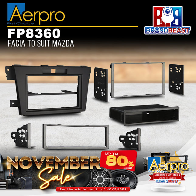 Aerpro Fp8360 Facia to Suit Mazda