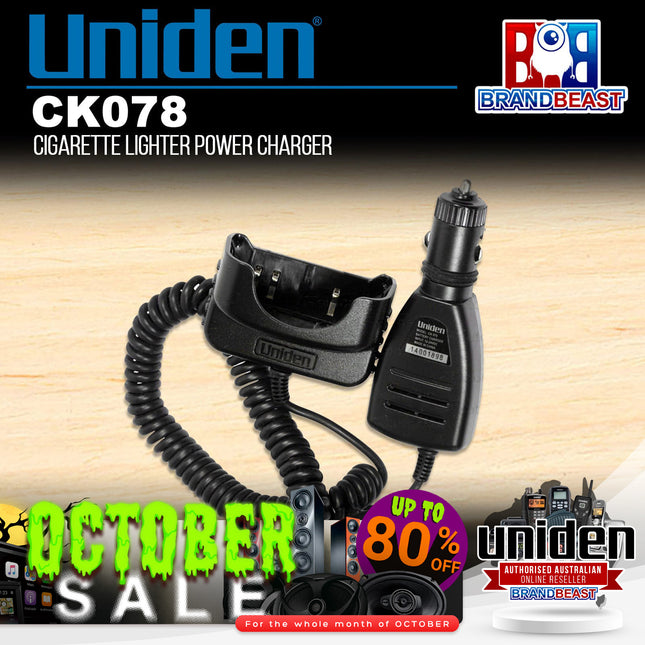 Uniden CK078 Cigarette Lighter Power Charger