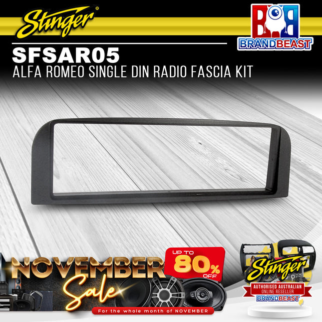Stinger SFSAR05 Alfa Romeo Single DIN Radio Fascia Kit