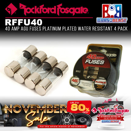 Rockford Fosgate RFFU40 40 Amp AGU Fuse