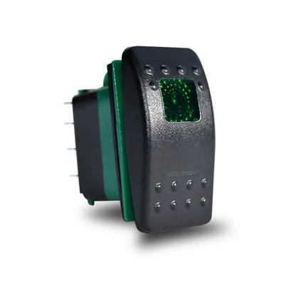 Enerdrive EA-RS-04 Rocker Switch On-Off-On DPDT 7PIN Green