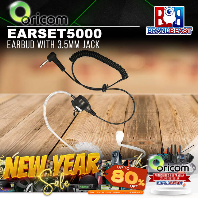 Oricom EARSET5000 Earbud with 3.5mm Jack