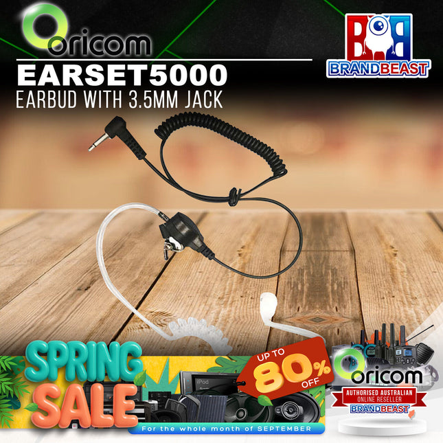 Oricom EARSET5000 Earbud with 3.5mm Jack