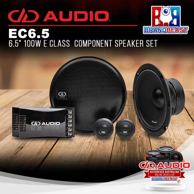 DD Audio EC6.5 6.5&quot; Factory Upgrade 100W E Class Component Speaker Set