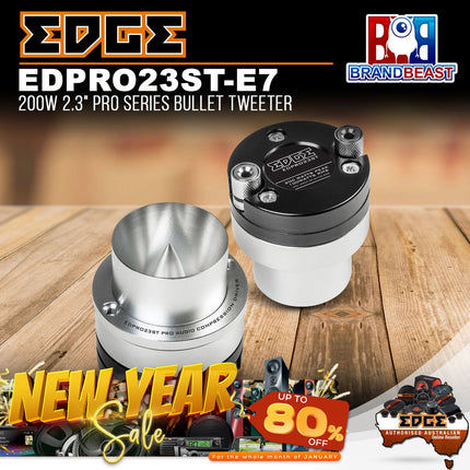 Edge EDPRO23ST-E7 200W 2.3&quot; Pro Series Bullet Tweeter