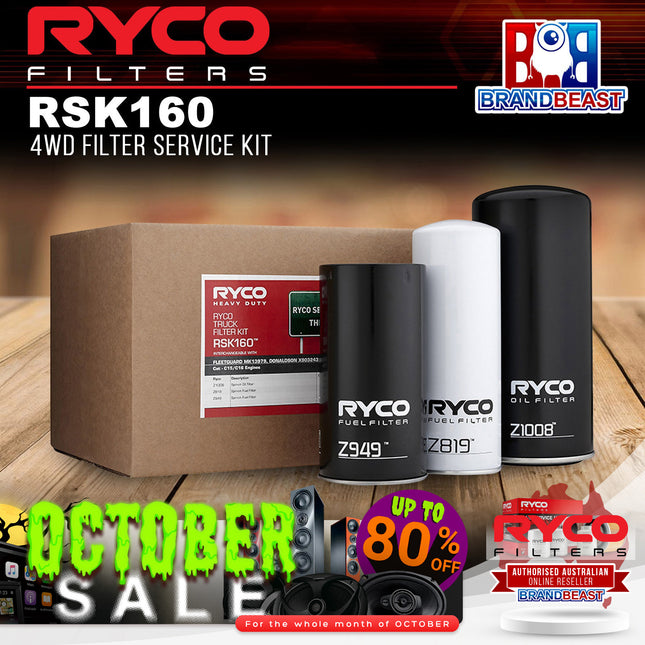 Ryco RSK160 4WD Filter Service Kit