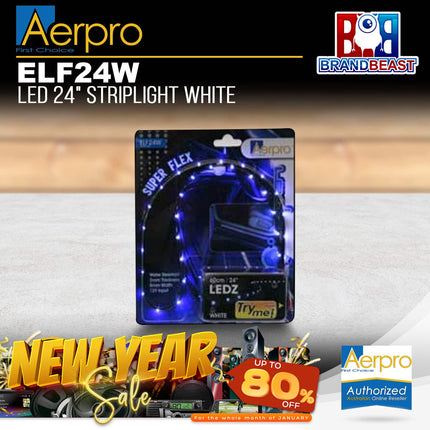 Aerpro ELF24W 24&quot; 610mm White Strip Light