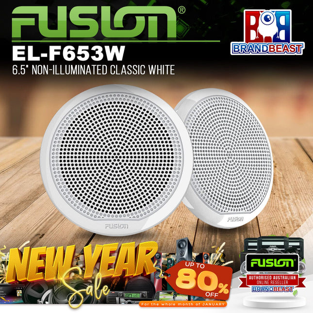 Fusion EL-F653W 6.5" Non-Illuminated Classic White