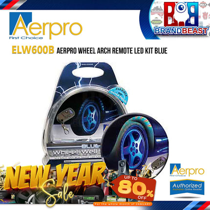 Aerpro ELW600B Blue Wheel Arch Remote LED Kit