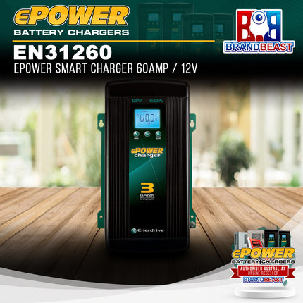 ePOWER EN31260 12V 60A Battery Charger